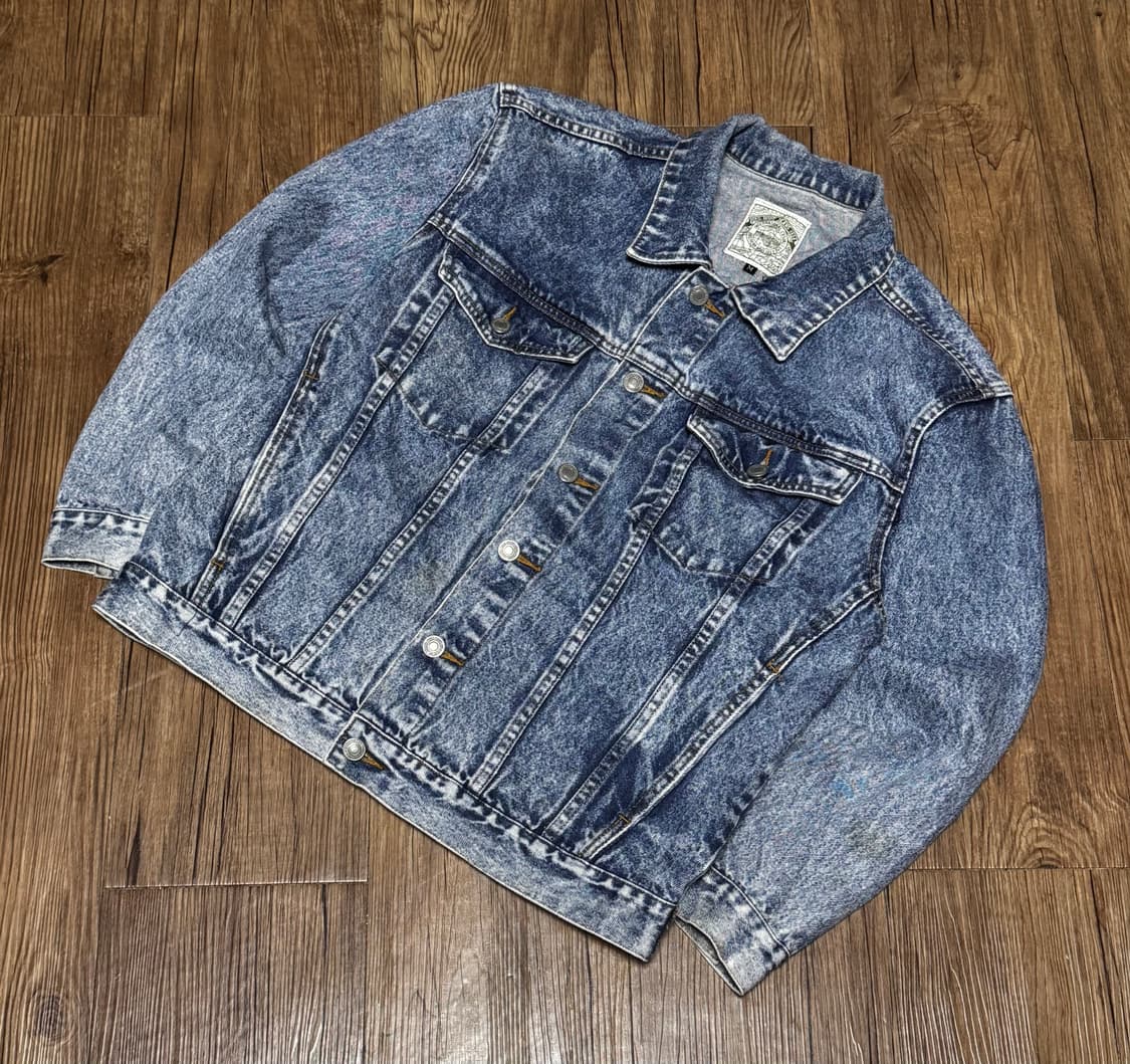 [M] 맥 호프 스톤워싱 데님 청 자켓 상품이미지1