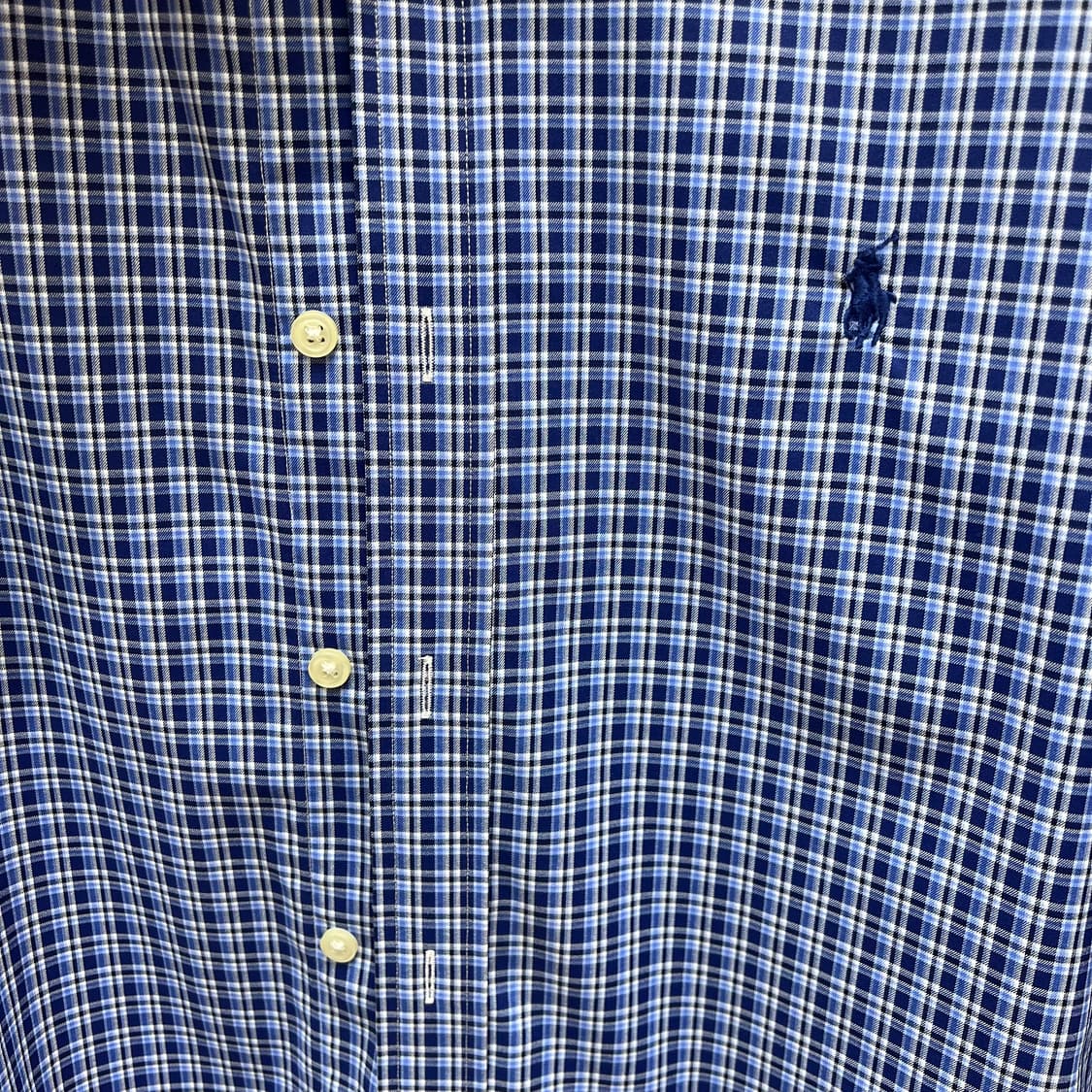 폴로랄프로렌 슬림핏 퍼포먼스 체크셔츠 상품이미지4