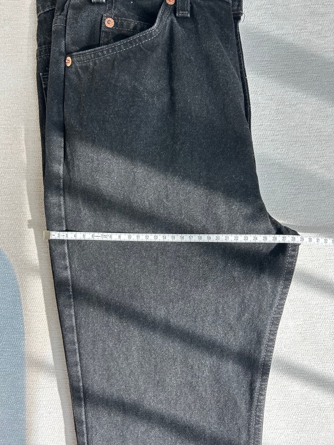 90s 빈티지 리바이스 517 usa 블랙 오렌지탭 상품이미지10