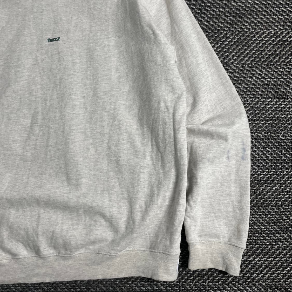 FUZZ 올드스쿨 박시핏 레터링 맨투맨y 3536 상품이미지6