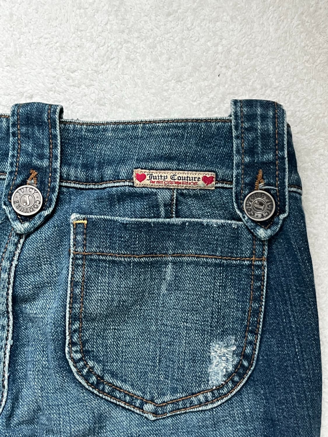 Juicy Couture 부츠컷 로우라이즈 데님 상품이미지2