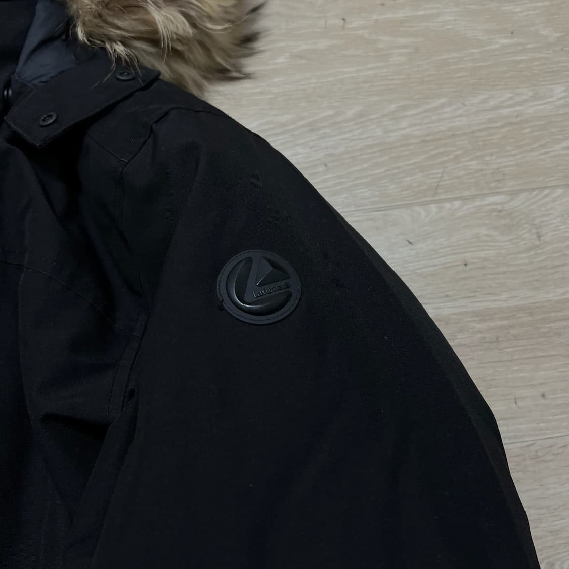 라푸마 라쿤모피 구스다운 패딩 야상 파카 상품이미지4