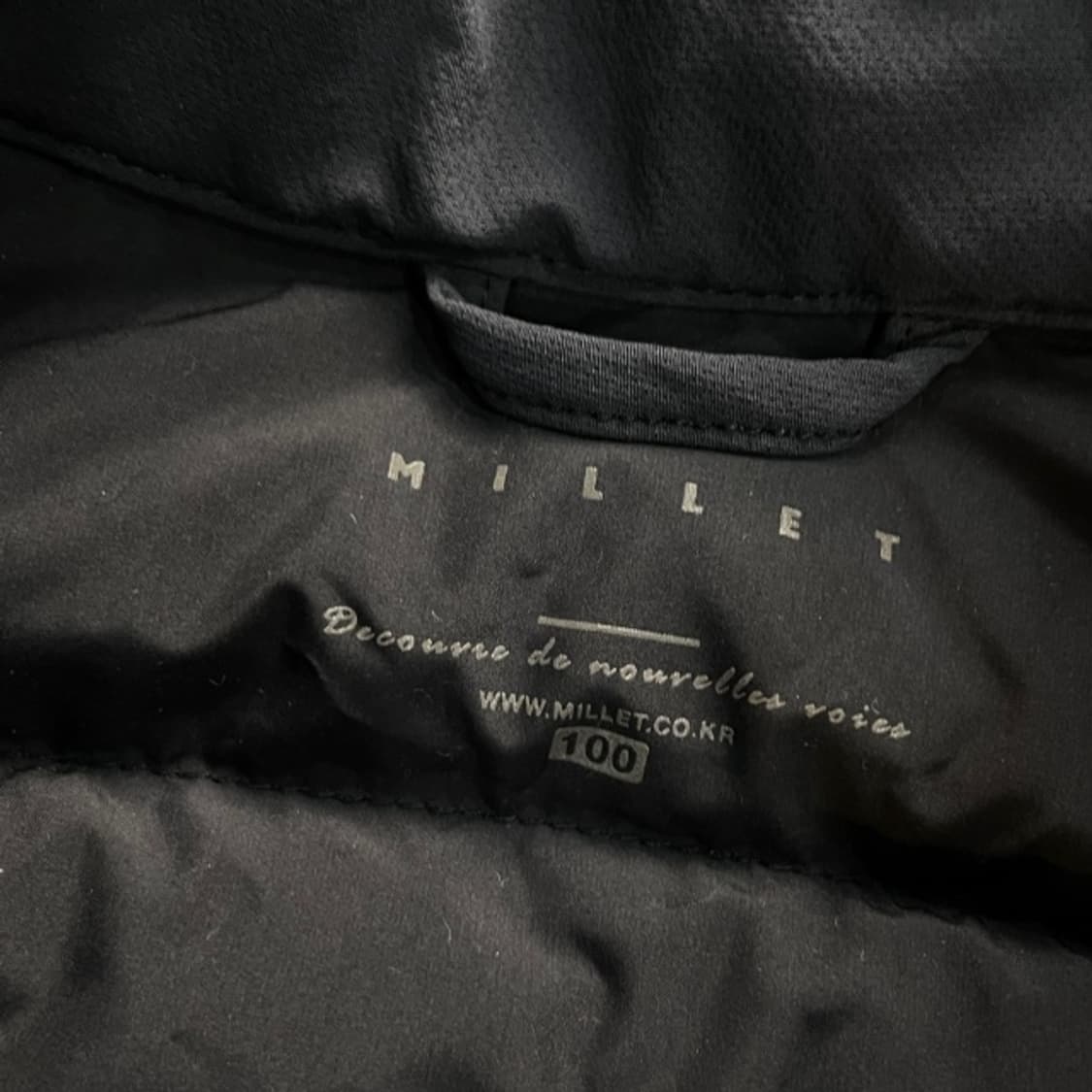 100 밀레 하이브리드 패딩 상품이미지3