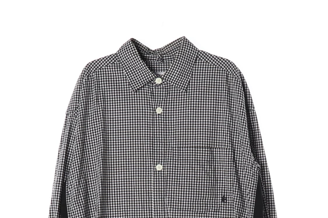 라이풀미니멀가먼츠 깅엄셔츠 (XL) 상품이미지3