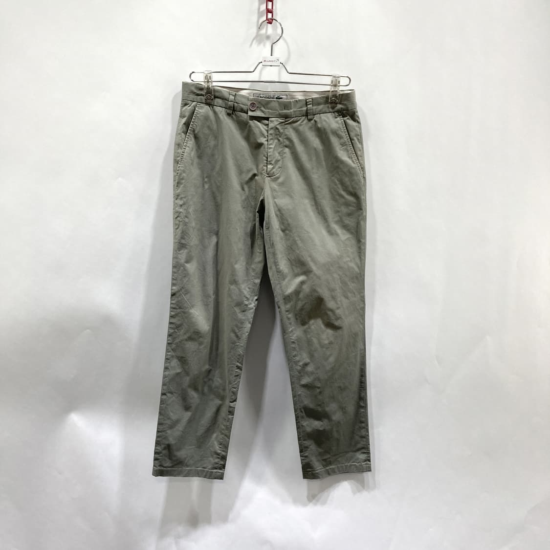 라코스테 남성 면바지 카키 30  상품이미지1