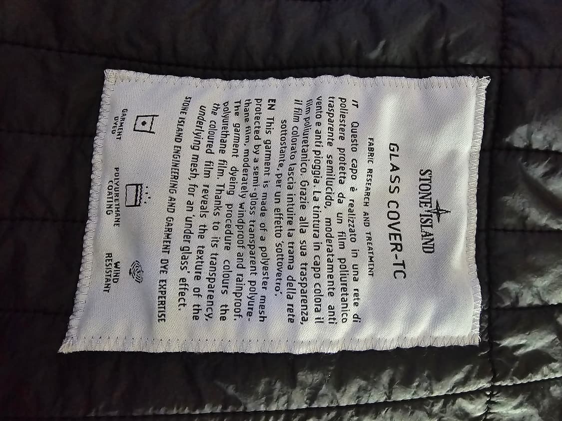 스톤아일랜드 글래스 커버-TC 후드 파카 (새 상품) 상품이미지5