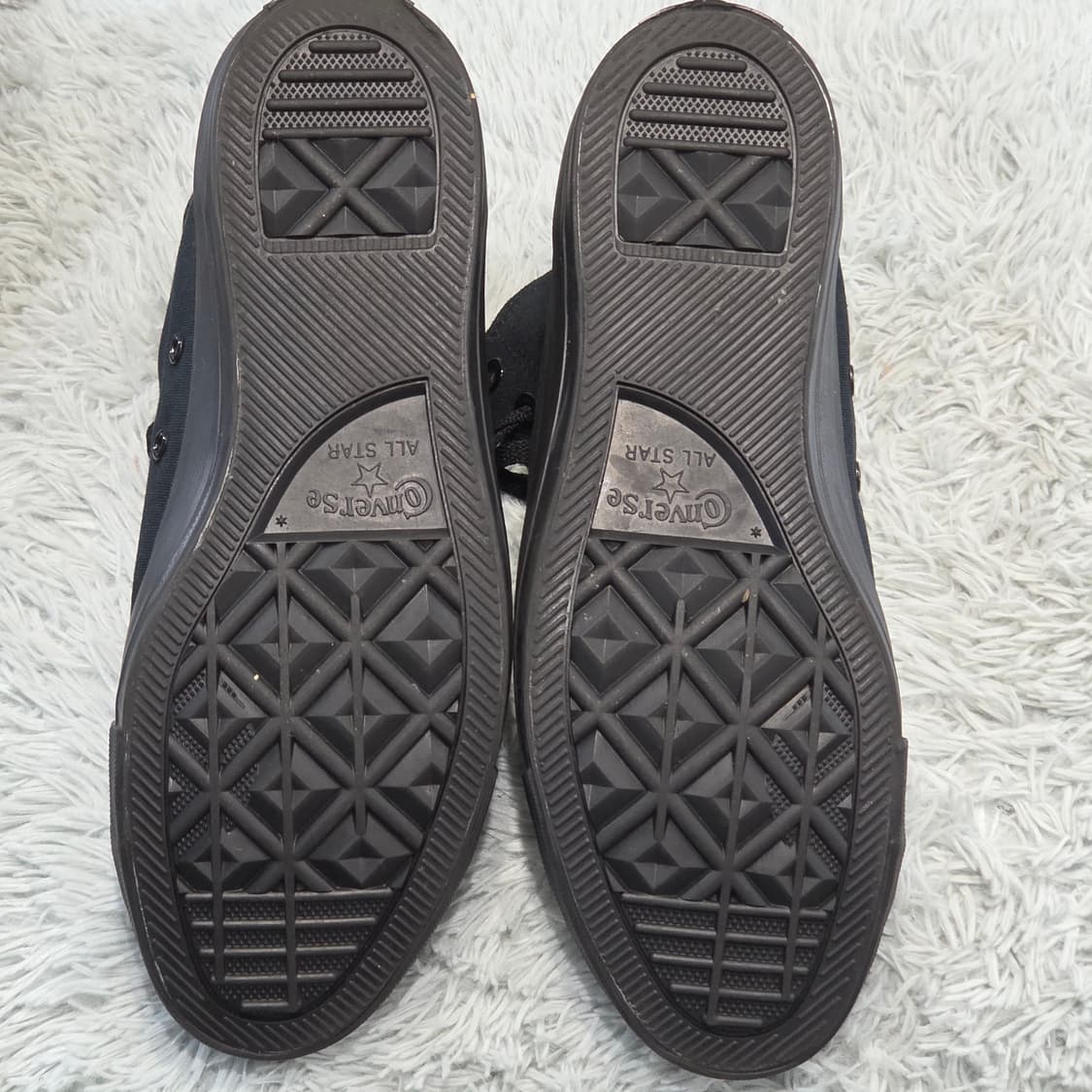 1a-27:컨버스 올스타 척테일러 블랙 하이(260mm)-거의새거 상품이미지8