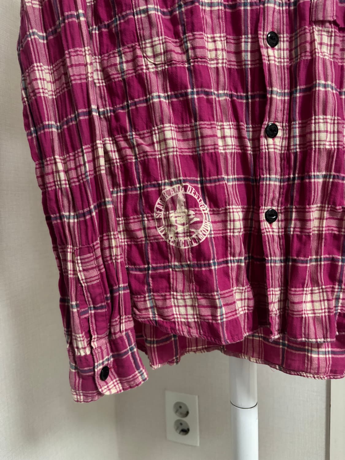 히스테릭글래머 체크 셔츠 상품이미지3