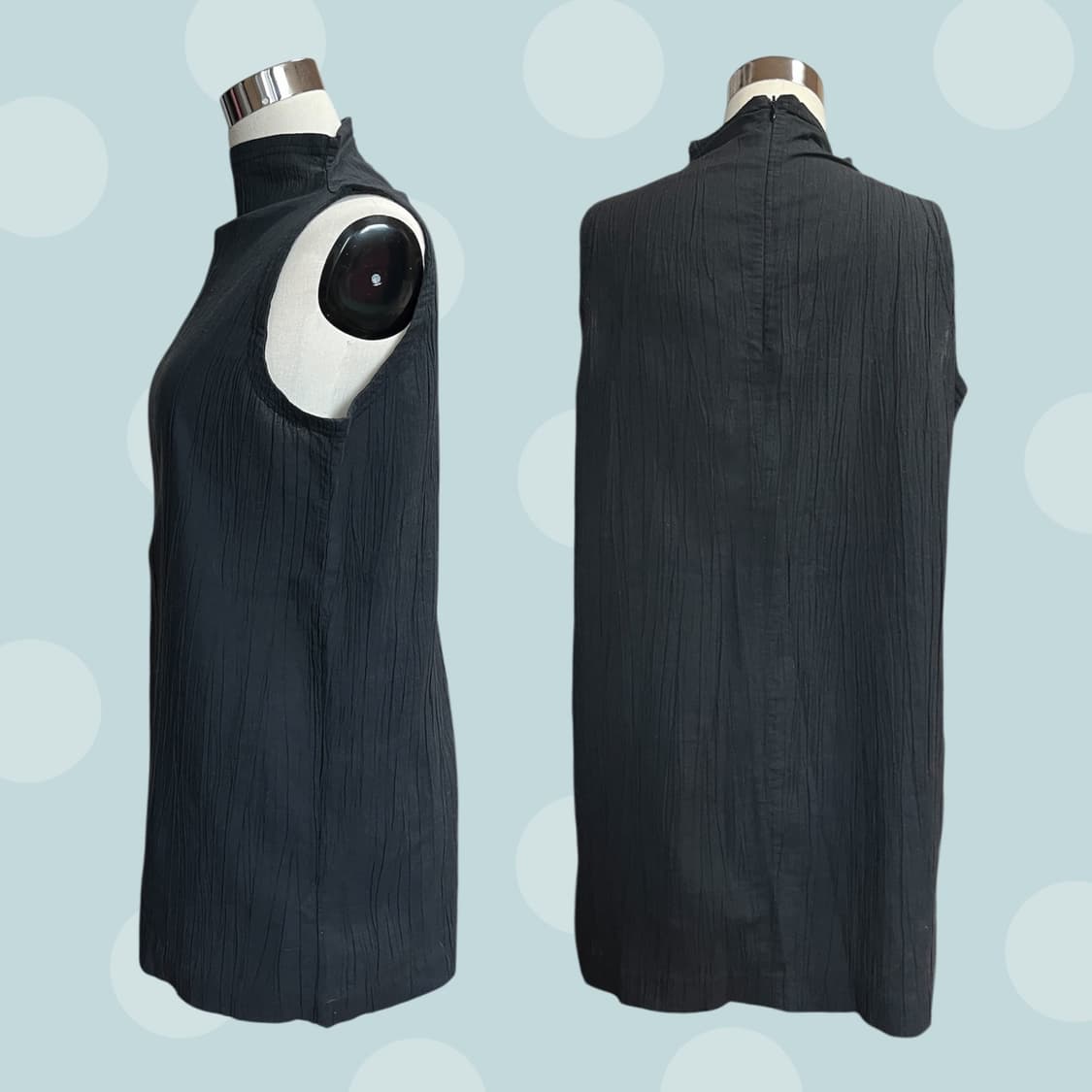 이세이 미야케 레이블 Hai sporting gear 플리츠 슬리브리스 상품이미지4