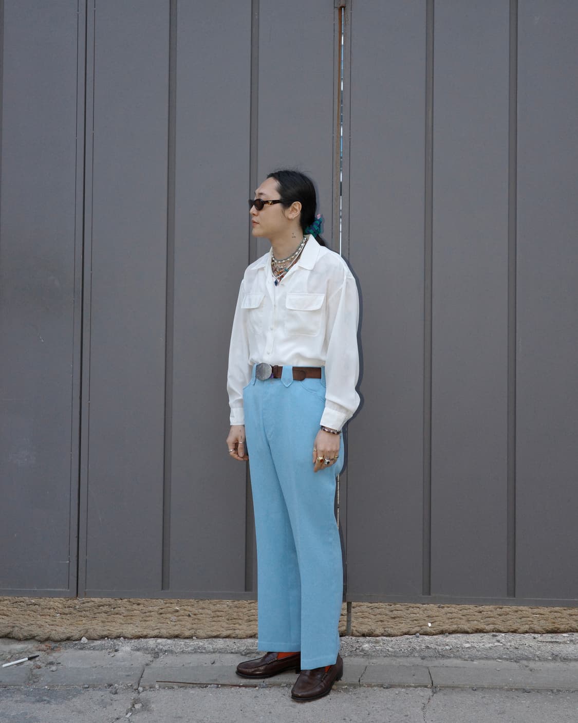 60s Ranch 웨스턴웨어 플레어 슬랙스 상품이미지7