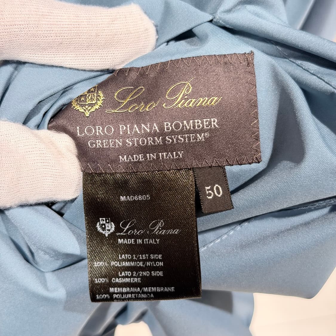 (A+/50) / 로로피아나 윈드메이트 리버시블 봄버 자켓 스카이 상품이미지6