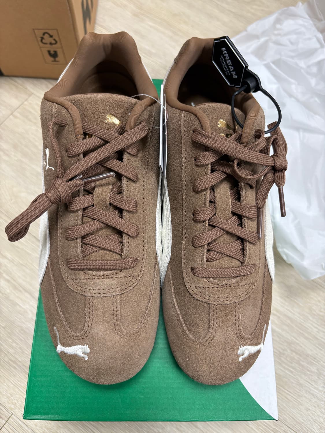 푸마 스피드캣 브라운 240 상품이미지3