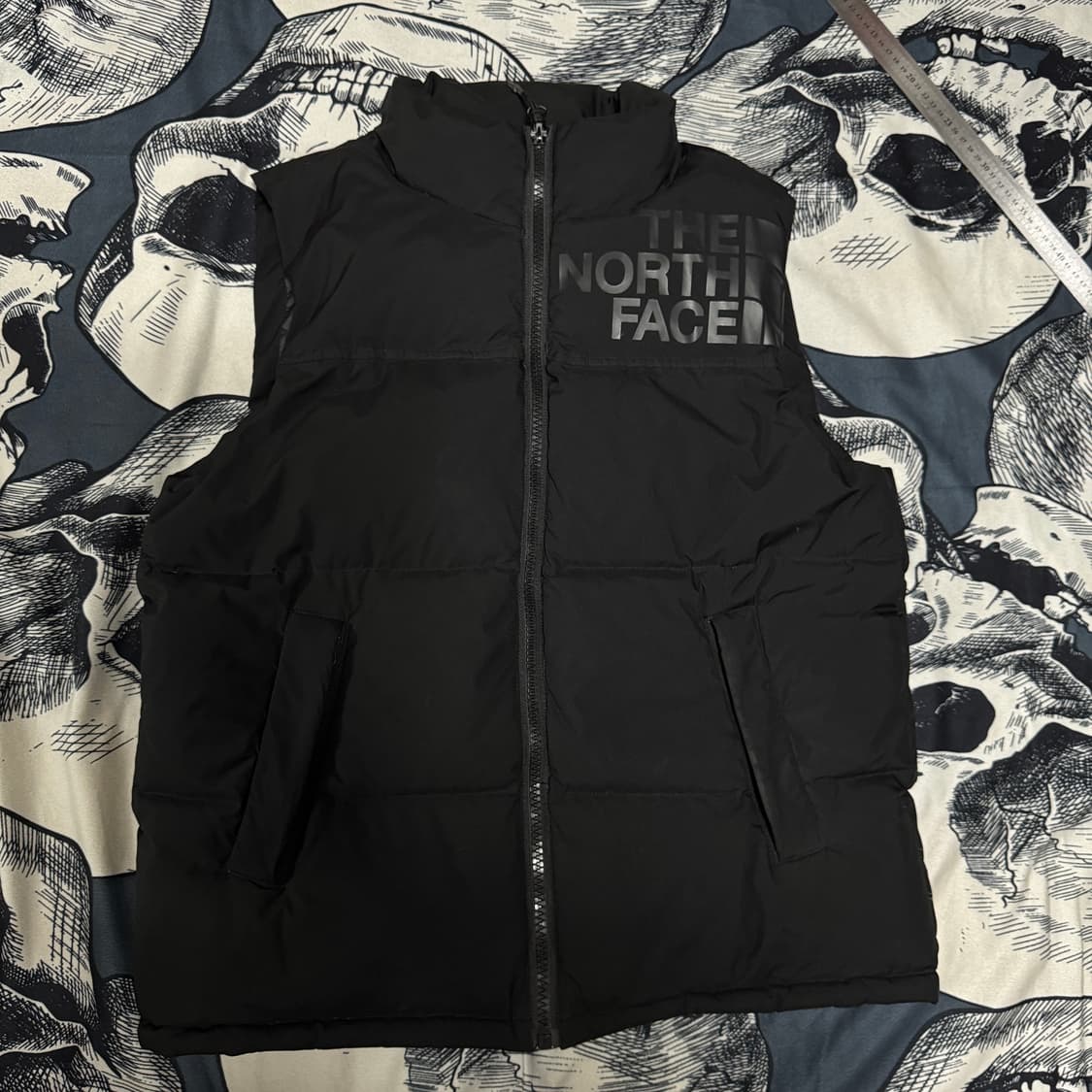 노스페이스 구스다운 패딩조끼 110사이즈 상품이미지5