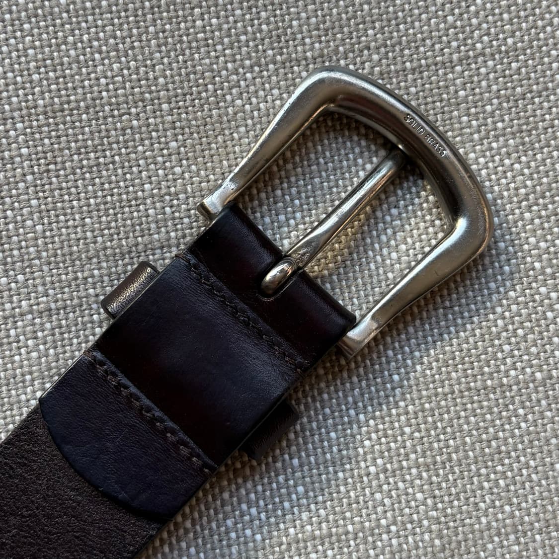 [34-35] 영국 TED BAKER DB 레더 스터드 큐빅 솔브 버클  상품이미지9