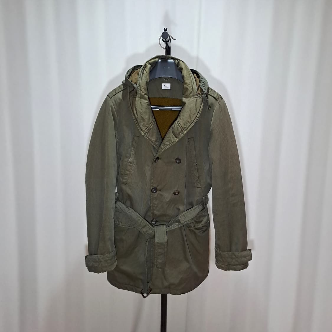 (택포) 씨피컴퍼니 벨티드 더블 코트 B58 상품이미지1