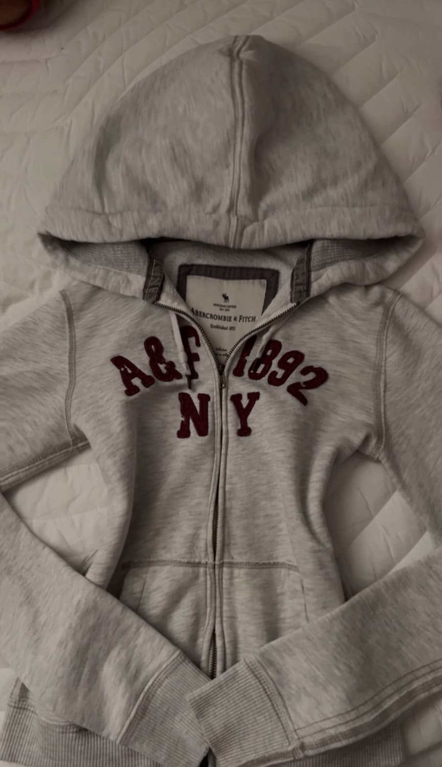 아베크롬비 슬림핏 후드집업 상품이미지1