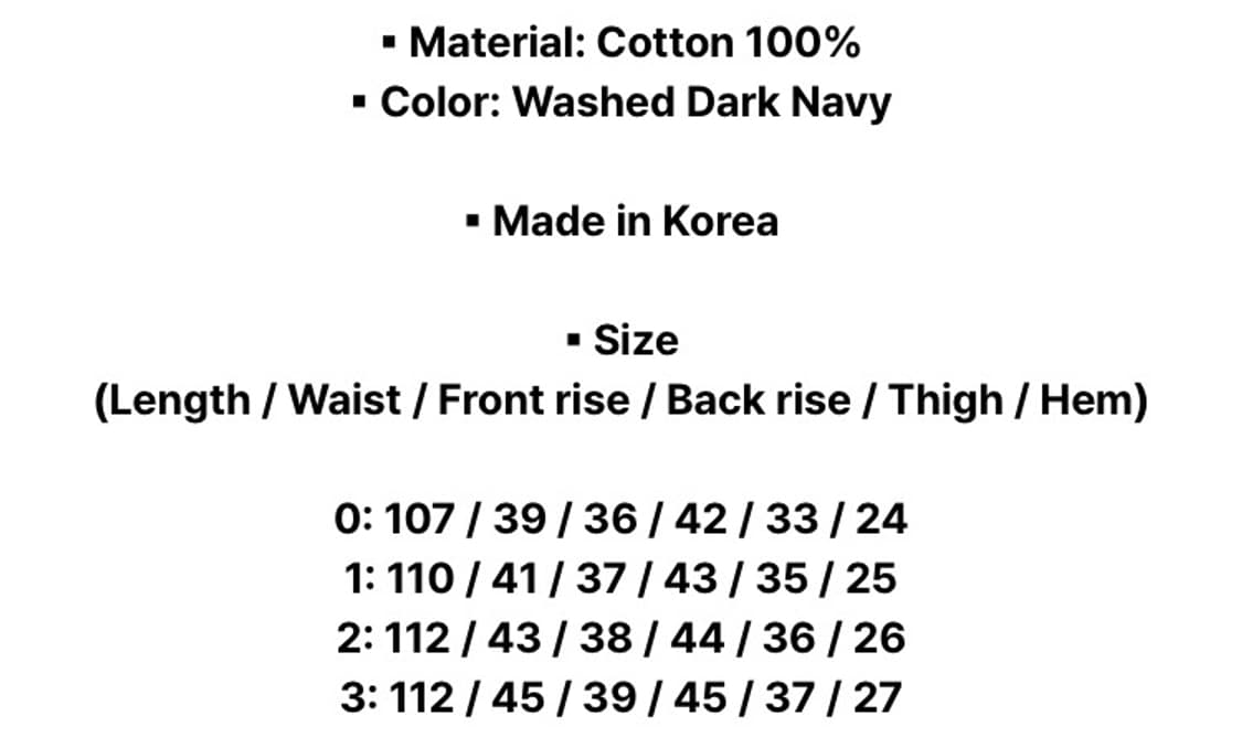 Linking Wide Denim Pants 1 상품이미지4
