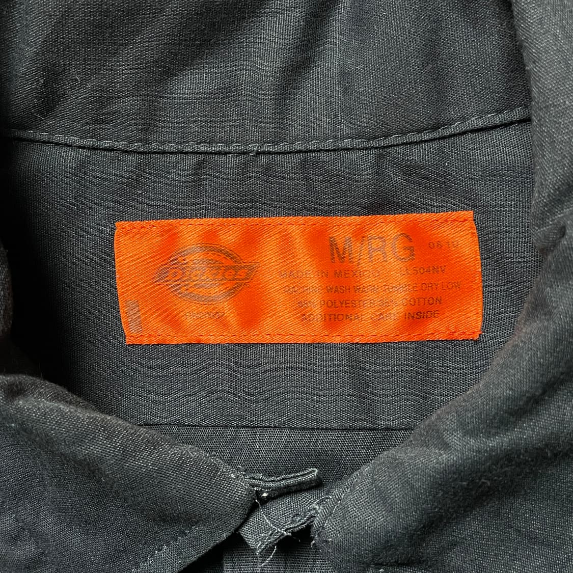DICKIES 디키즈 빈티지 네이비 플랩포켓 워크 셔츠 A00948 상품이미지9