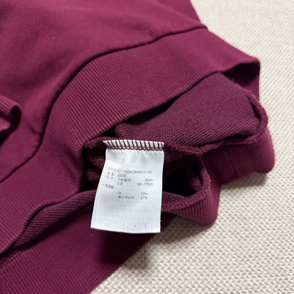 뉴발란스 맨투맨 상품이미지3