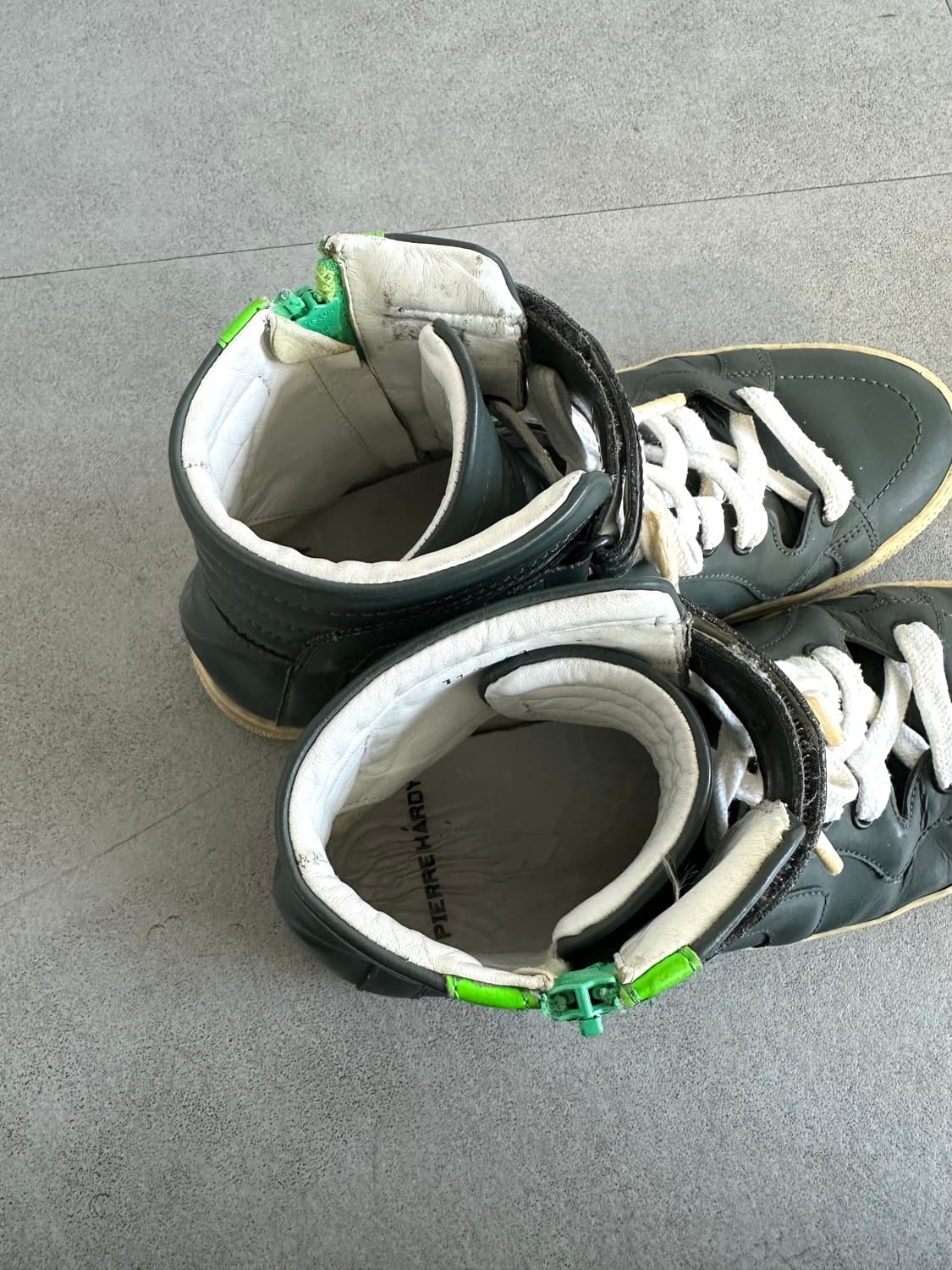 피에르 하디 집업 레더 하이탑 상품이미지7