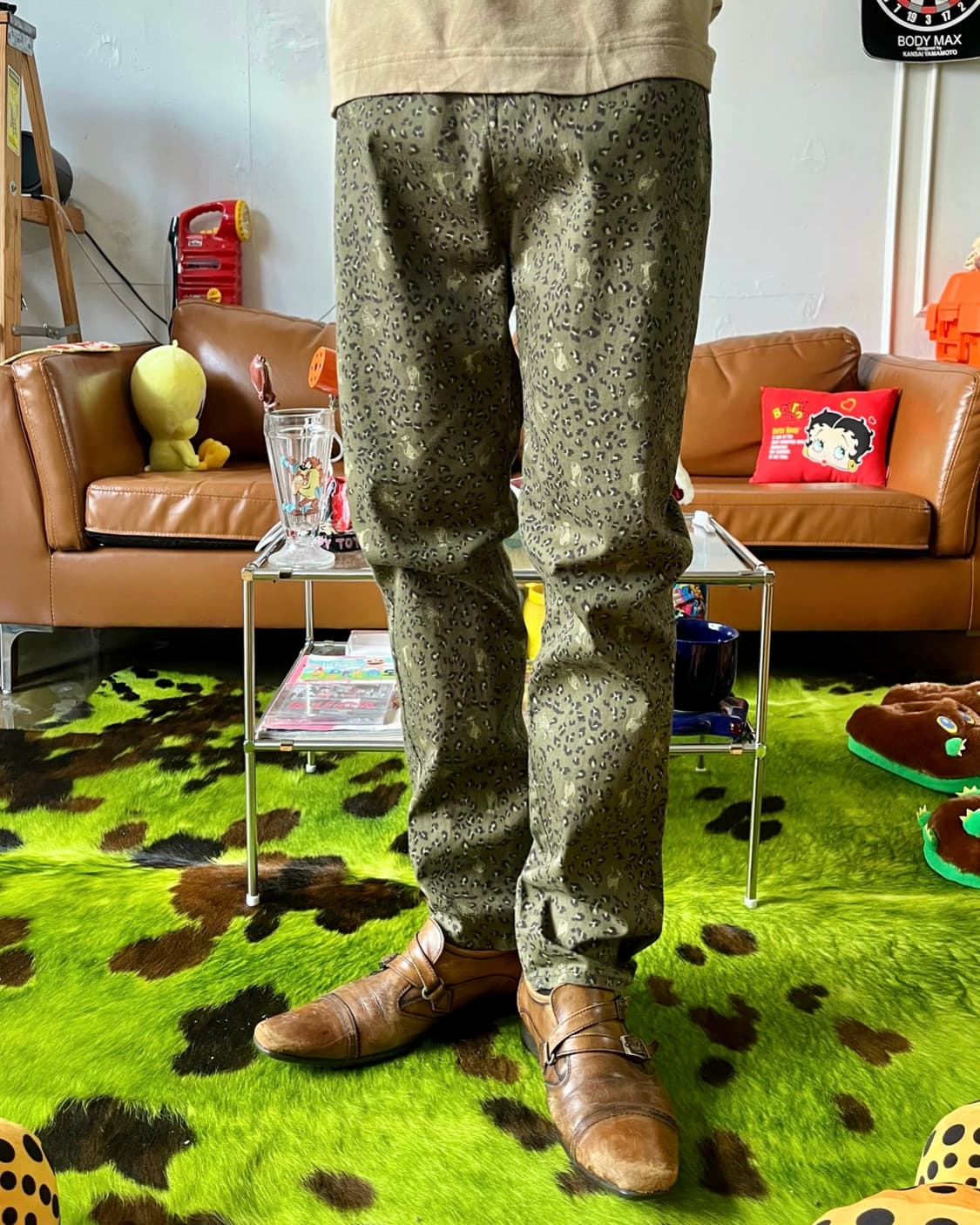 Ne-net by KazuakTakashima Leopard Pants 상품이미지2