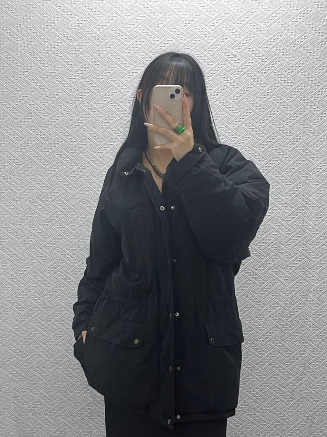 폴로 랄프로렌 빈티지 모던캐주얼 다운 패딩 M C08341 상품이미지2