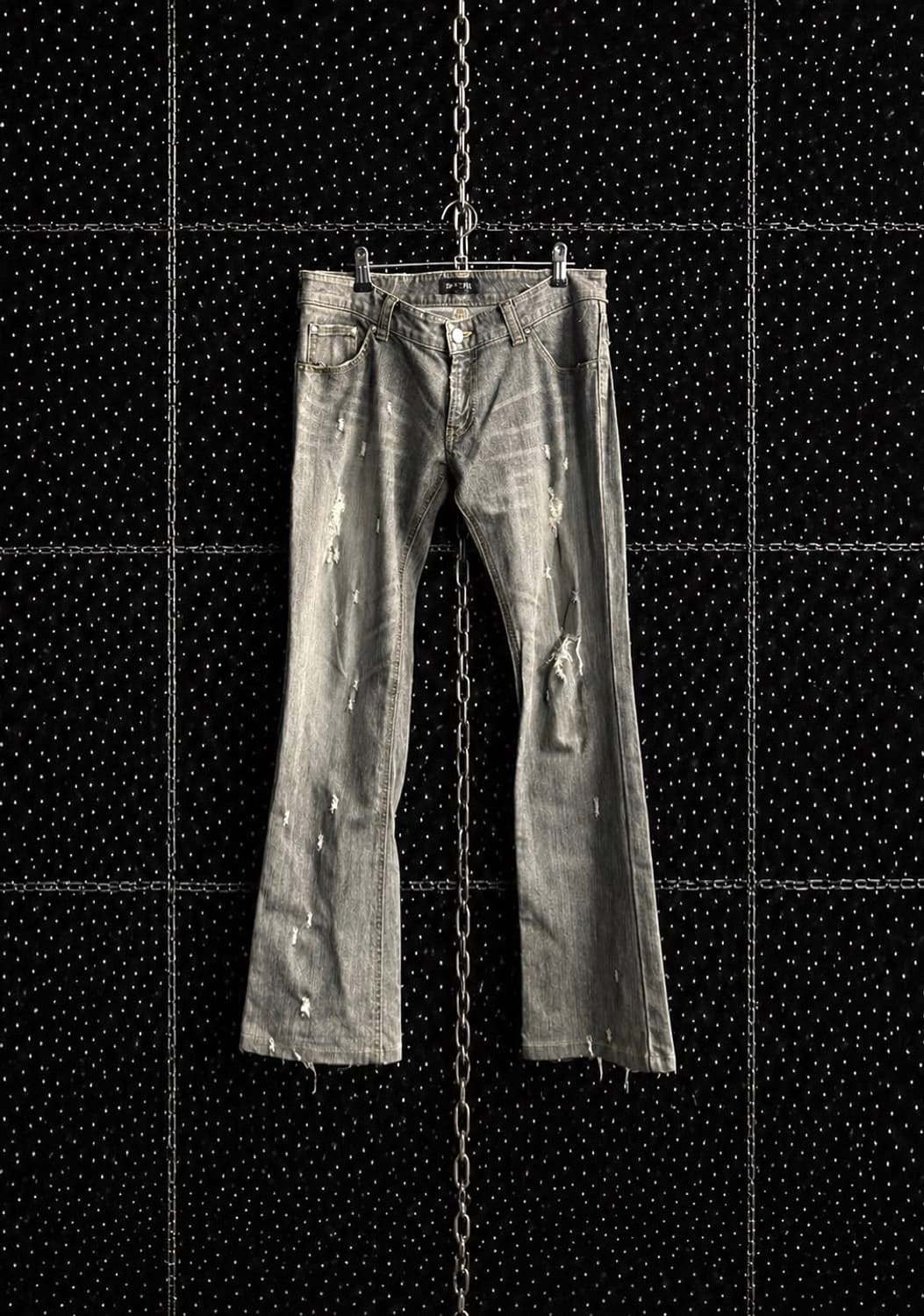 MCJA 데미지 세미 플레어진 상품이미지1