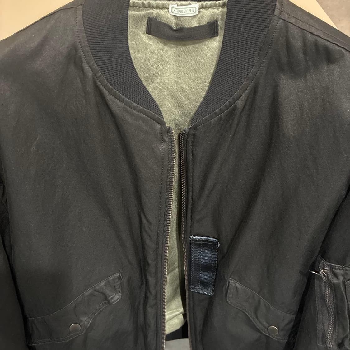 26ss Vintage Silk L-2B Flight jkt 상품이미지3