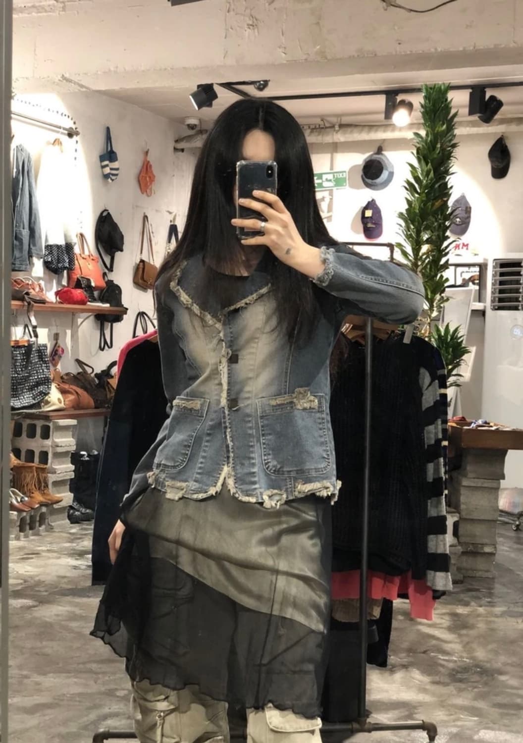 [1547]Chanel Boutique denim blazer 상품이미지2