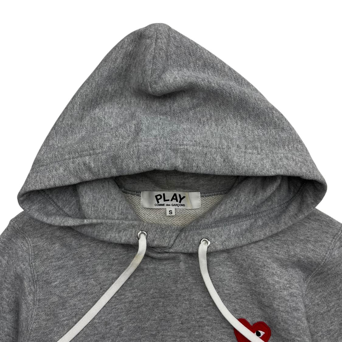 꼼데가르송 하트와펜 그레이 후드 상품이미지5