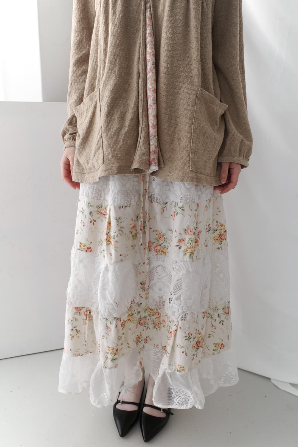 flower lace skirt  상품이미지5