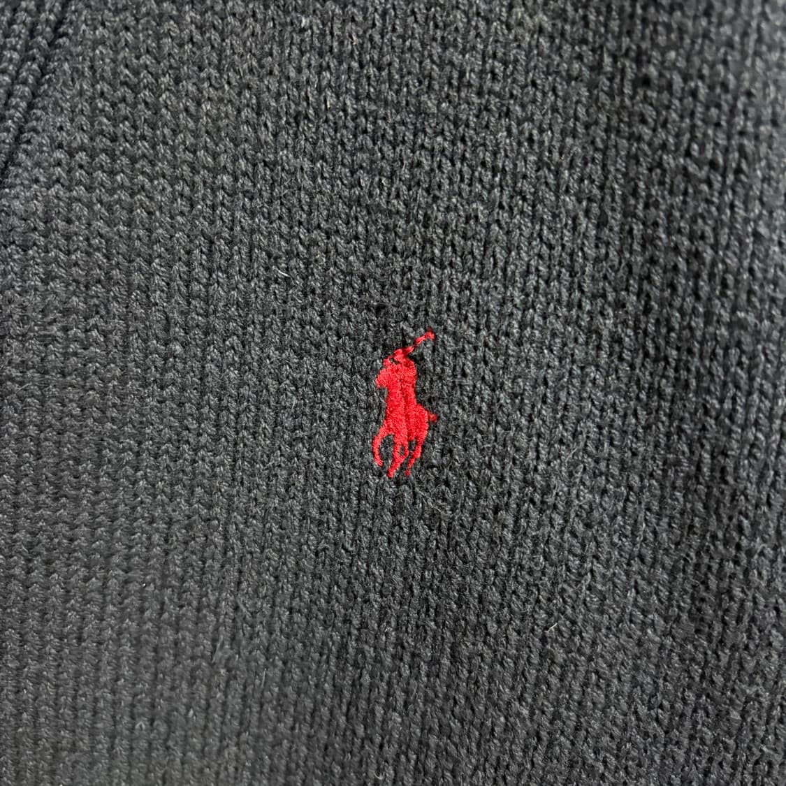 폴로 랄프로렌 코튼 니트 가디건 / 네이비, S 상품이미지5