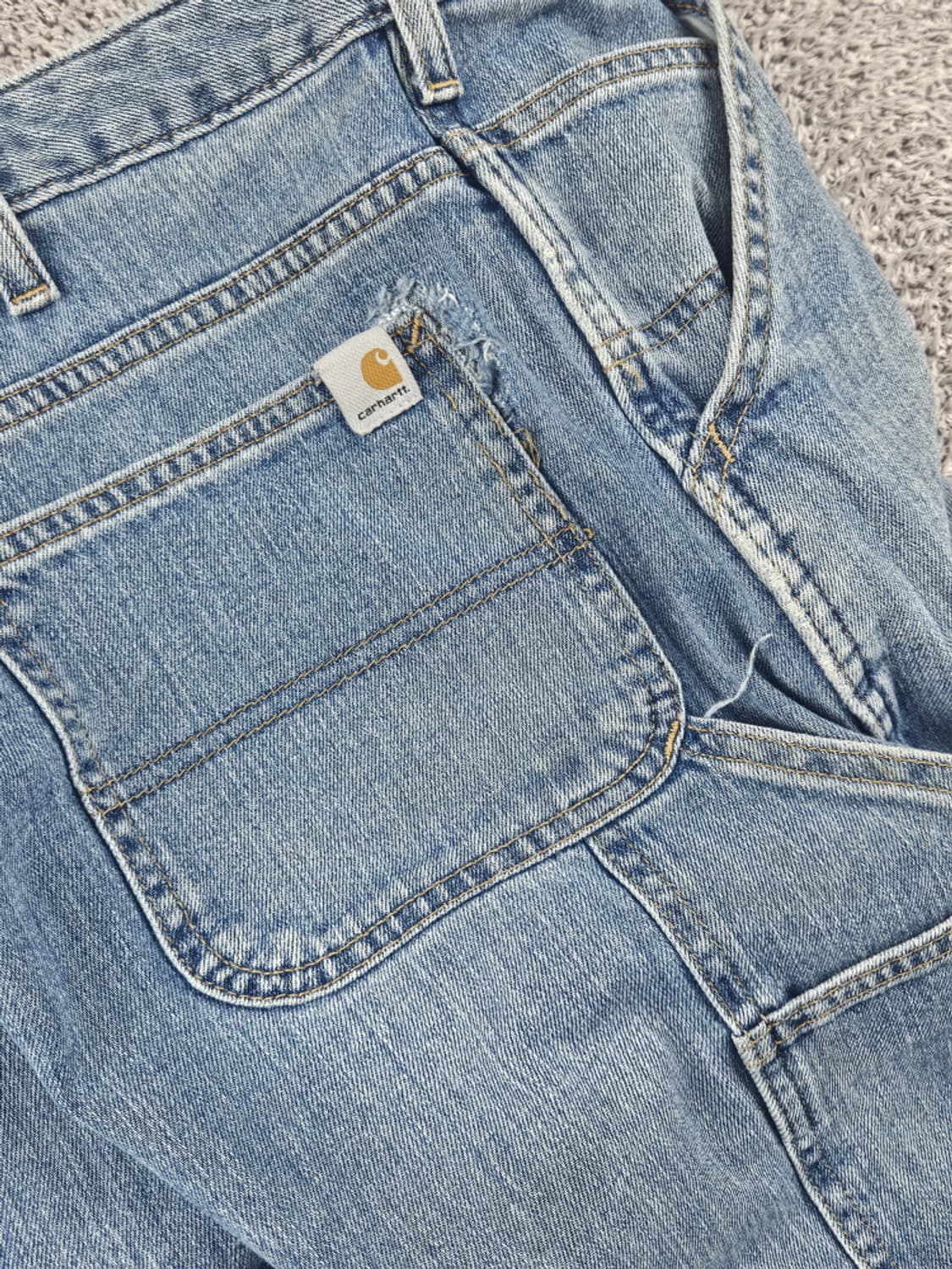 칼하트 데님 카펜터 워크 팬츠 ( 32X32 추정 ) / 10631 상품이미지8