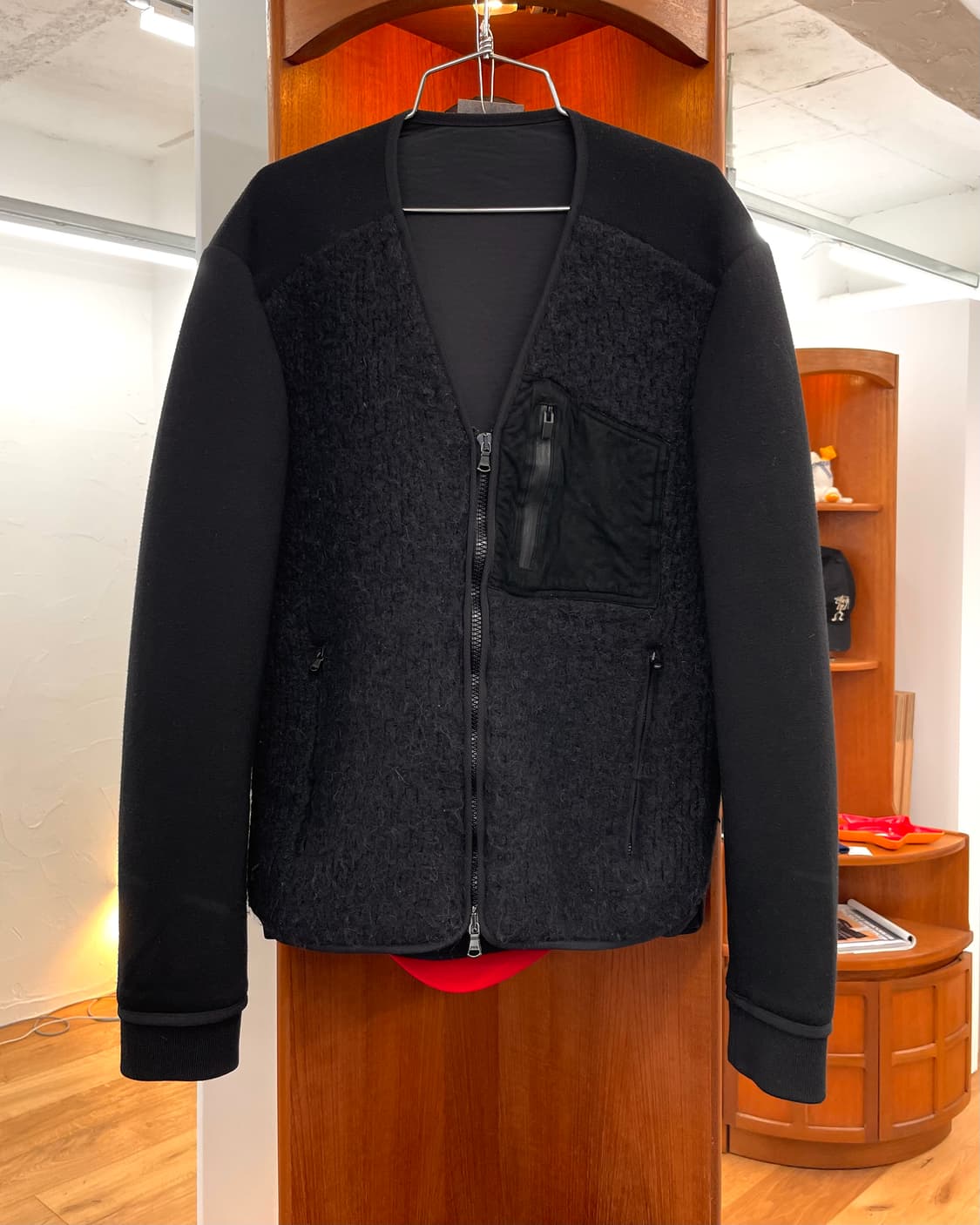 [46] 솔리드옴므 울 가디건 자켓 상품이미지4