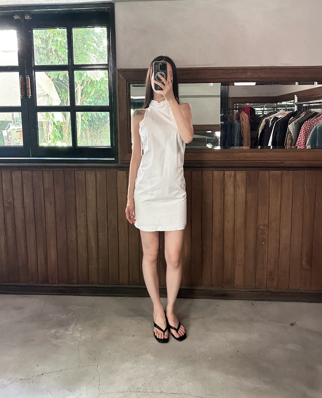 DSQUARED2 backless halter mini dress 상품이미지2