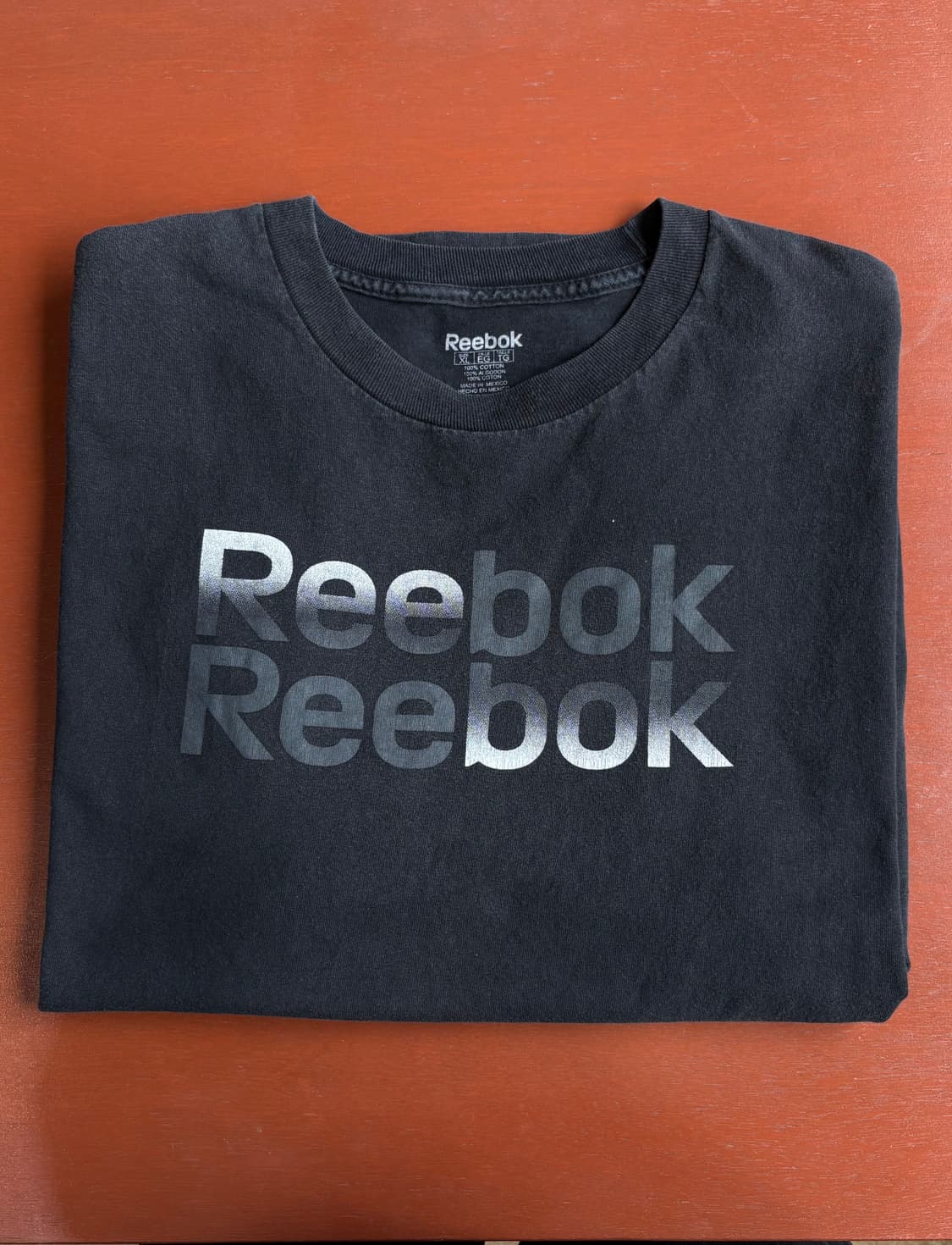 리복 Reebok 코튼 로고 1/2tee 상품이미지1
