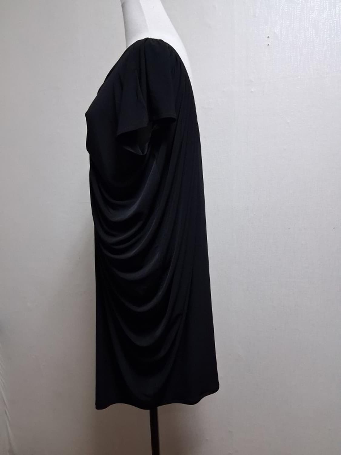 일본수입 Flare Fleur 드레이프셔링 져지원피스 겸 셔링져지롱티 3 상품이미지4