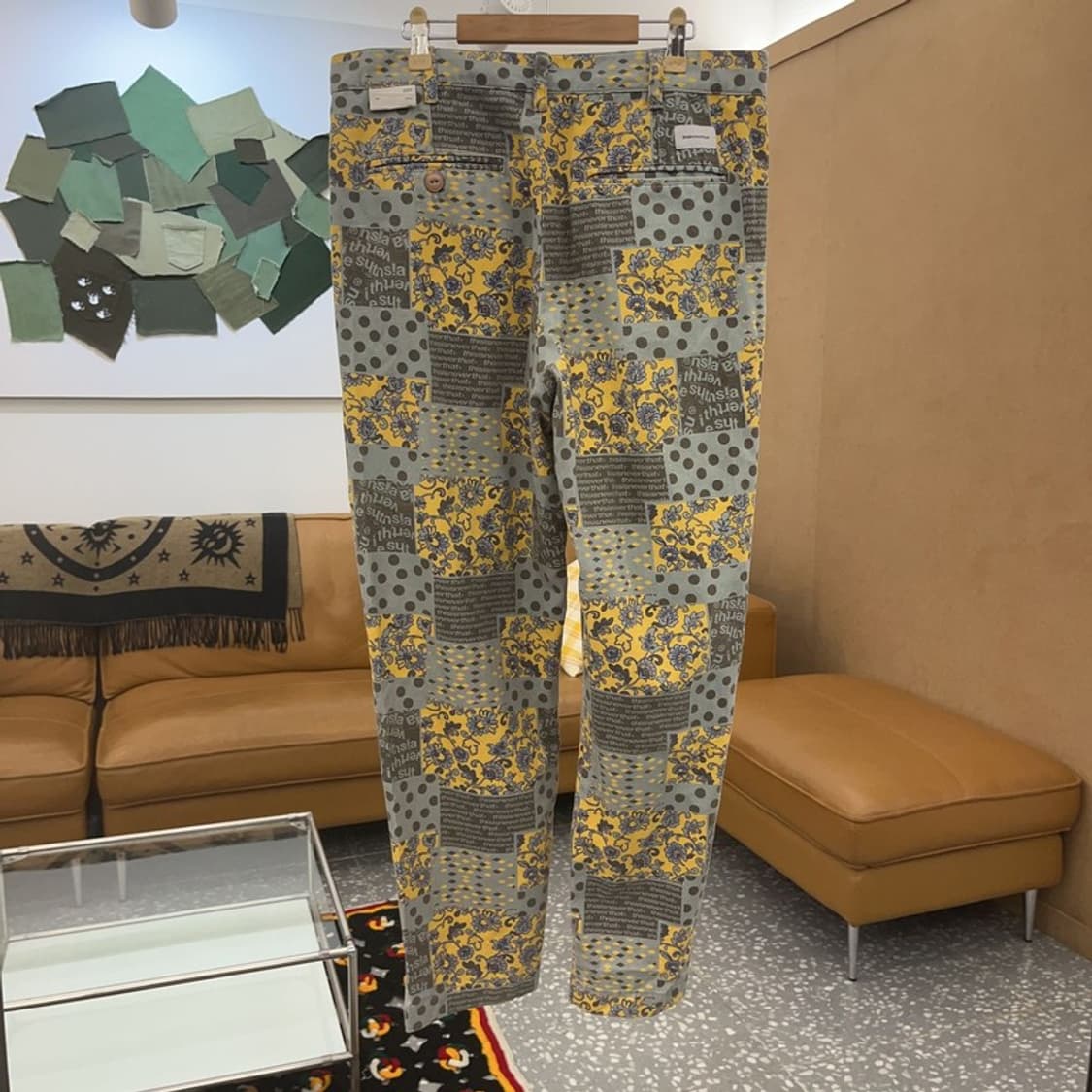 디스이즈네버댓 크레이지 프린팅 패턴 코튼팬츠 M C06875 상품이미지4