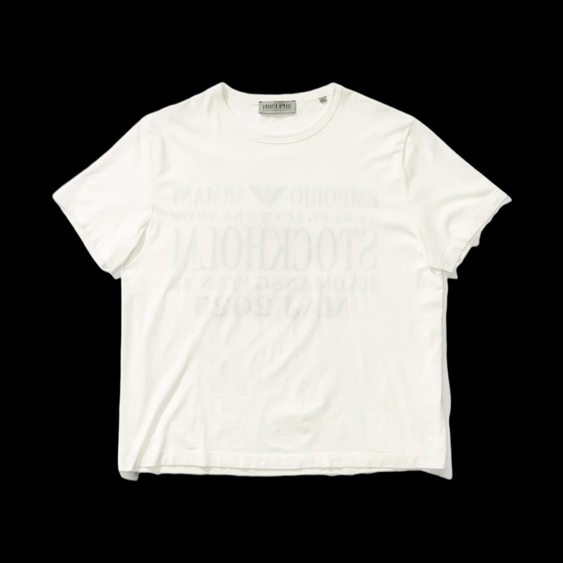 OUR LEGACY X E.ARMANI T SHIRT XL  상품이미지2