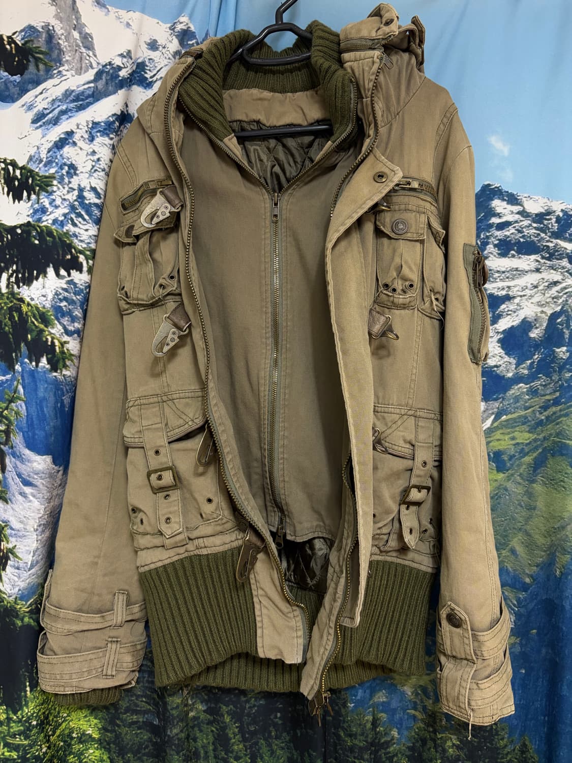 케토하우스 빈티지 디테일 집업 상품이미지2