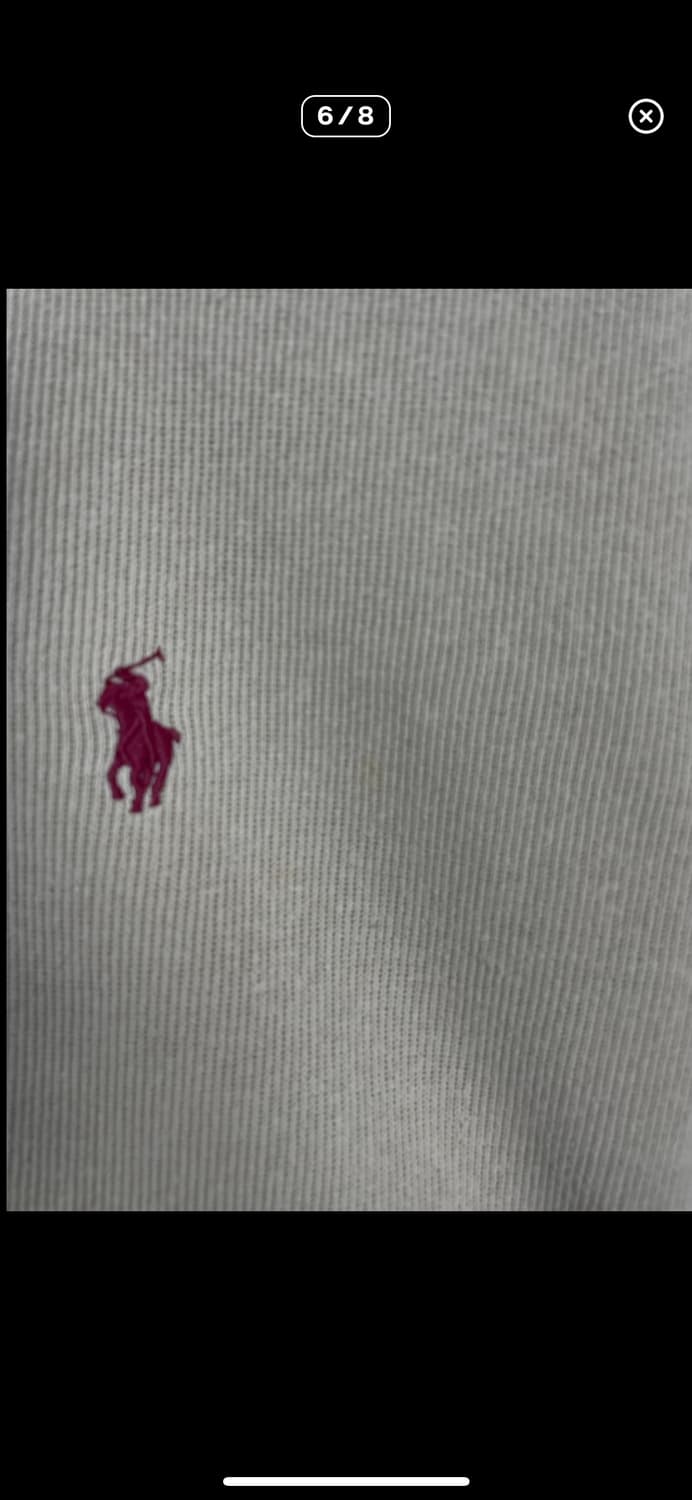 폴로랄프로렌 베이지 코튼 하프 집업 스웨터 A3055 상품이미지6