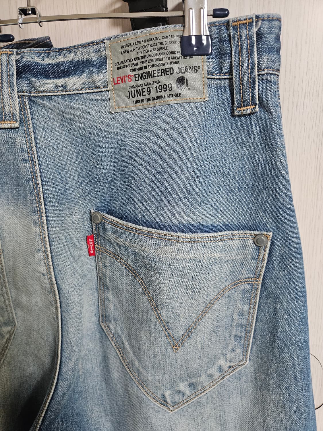 Levi's 엔지니어드진 30x32 리바이스 빈티지 상품이미지3