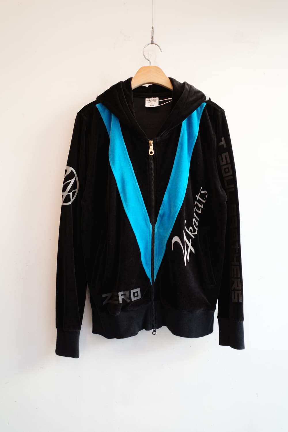 24karats JSB ZERO tour 벨벳 투웨이 집업 상품이미지1