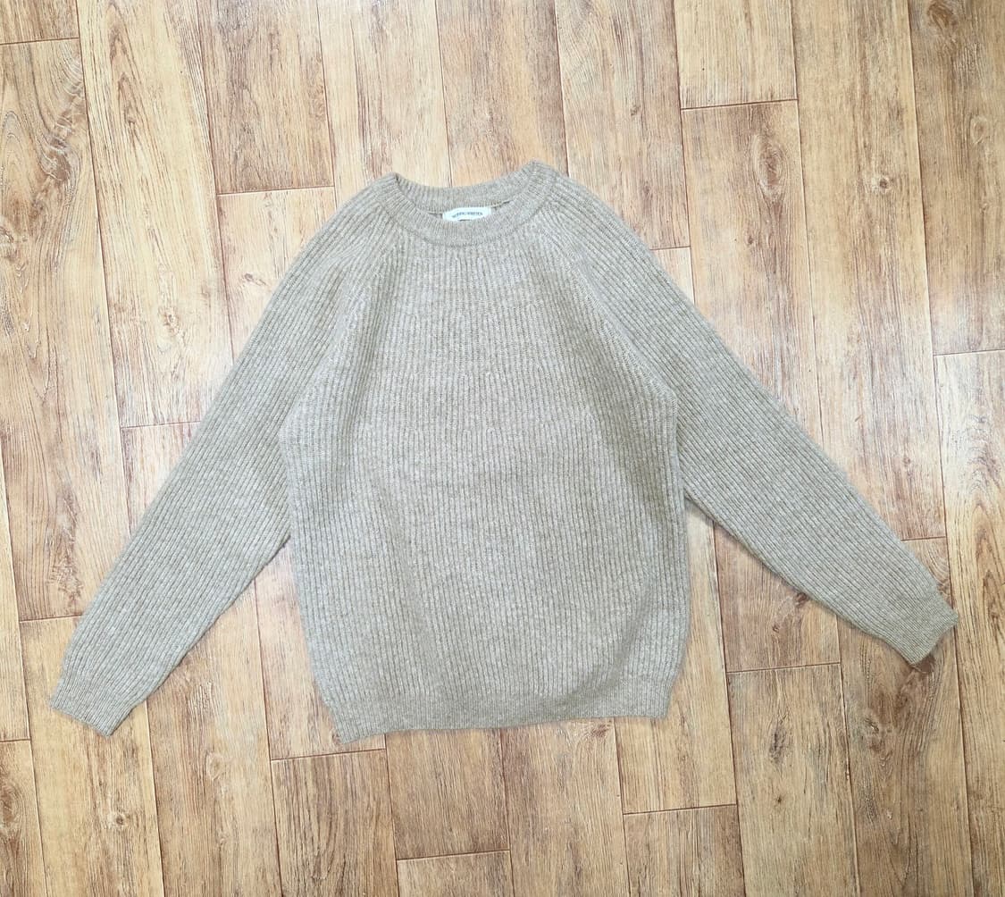 낫띵리튼(NOTHING WRITTEN) 베이비알파카 니트 프리사이즈 상품이미지4