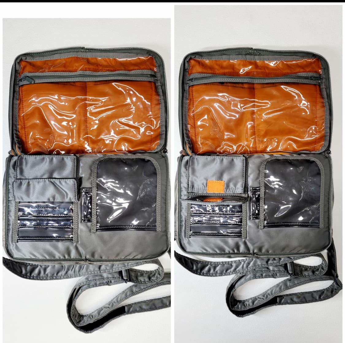 (미사용급) 포터 탱커 숄더백 L 실버그레이 상품이미지7
