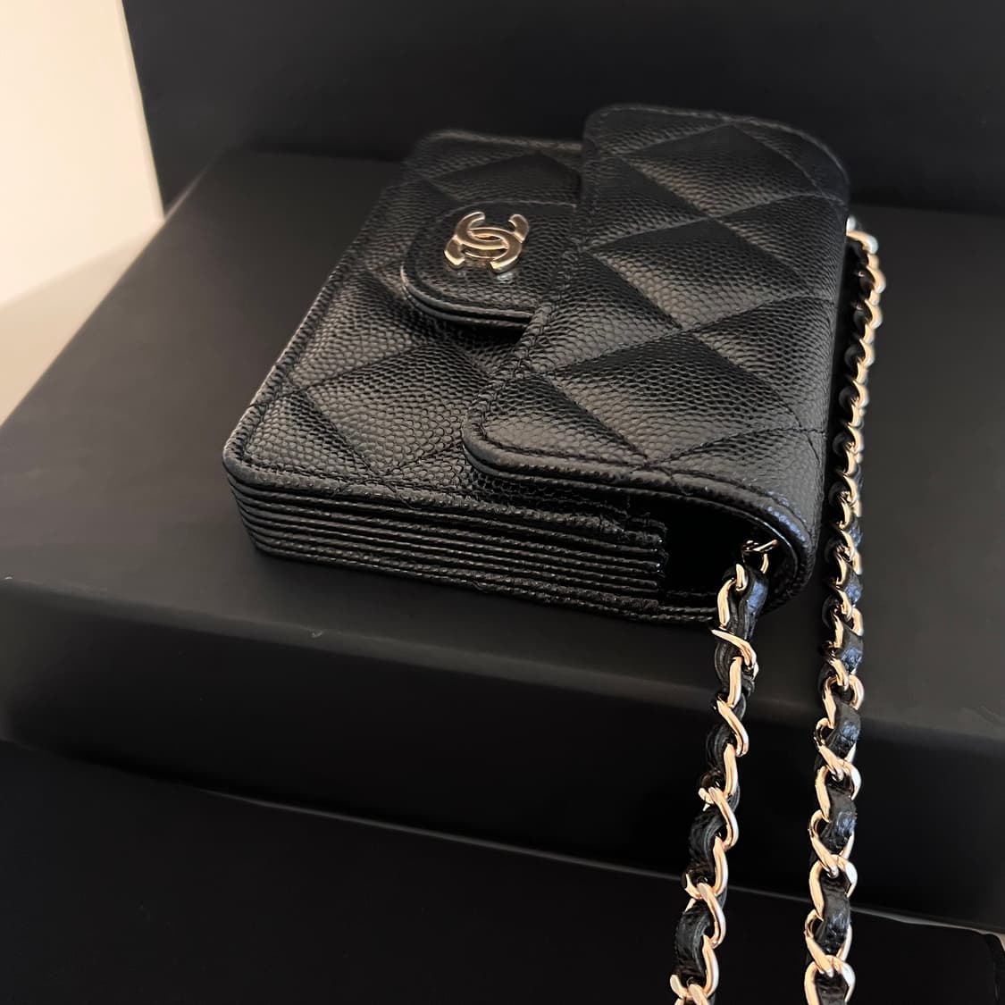 [S+급/정품] 샤넬 클래식 플랩 체인 아코디언 지갑 크로스백 가방 상품이미지6