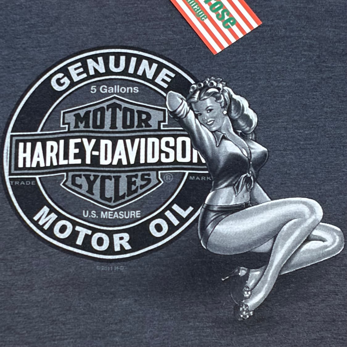 미국 빈티지 할리데이비슨 빅사이즈 반팔티 상품이미지4