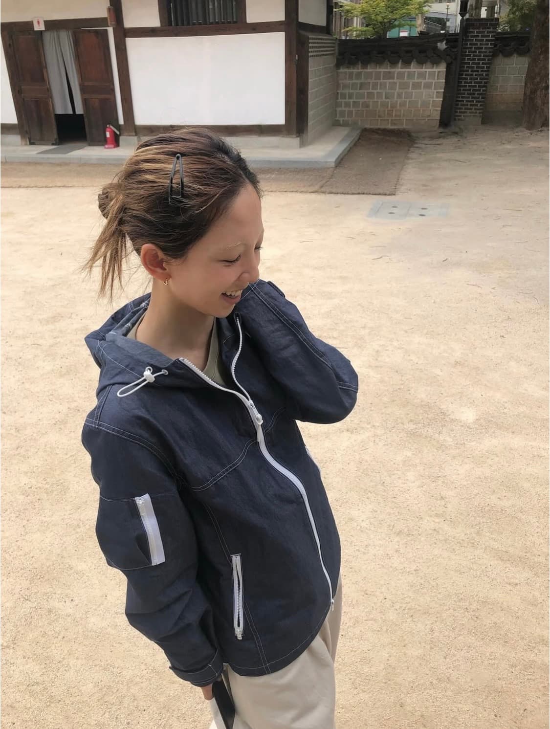 사파리스팟 데님 바람막이 윈드브레이커 상품이미지1