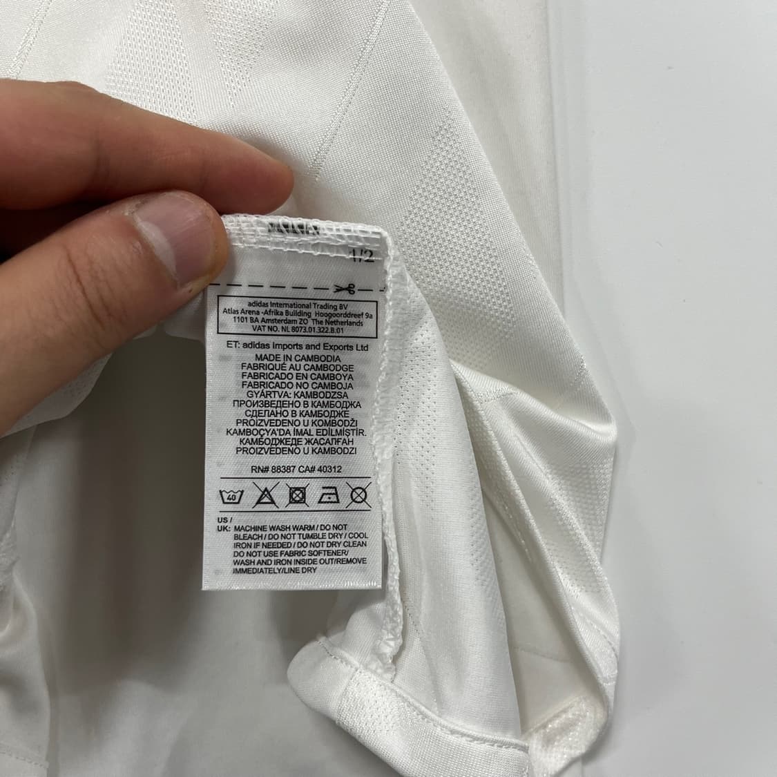 레알마드리드 챔스 17-18 #7 호날두 유니폼  상품이미지2