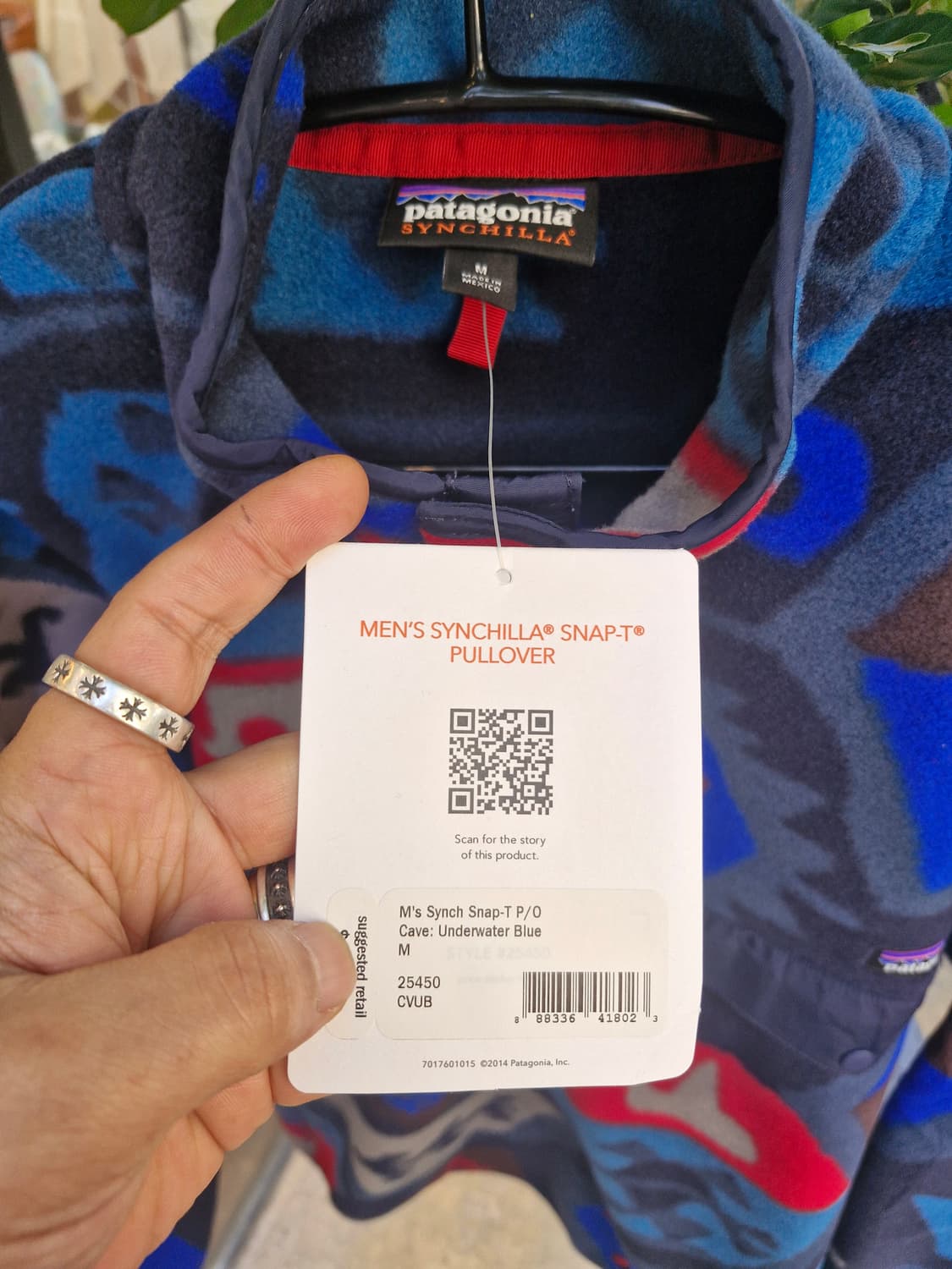 Z-174 파타고니아 신칠라 아즈텍 네이티브 dead stock 상품이미지5